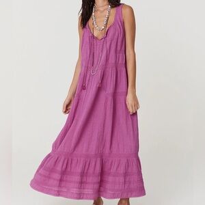 SPELL serendipity lace sundress maxi x-large